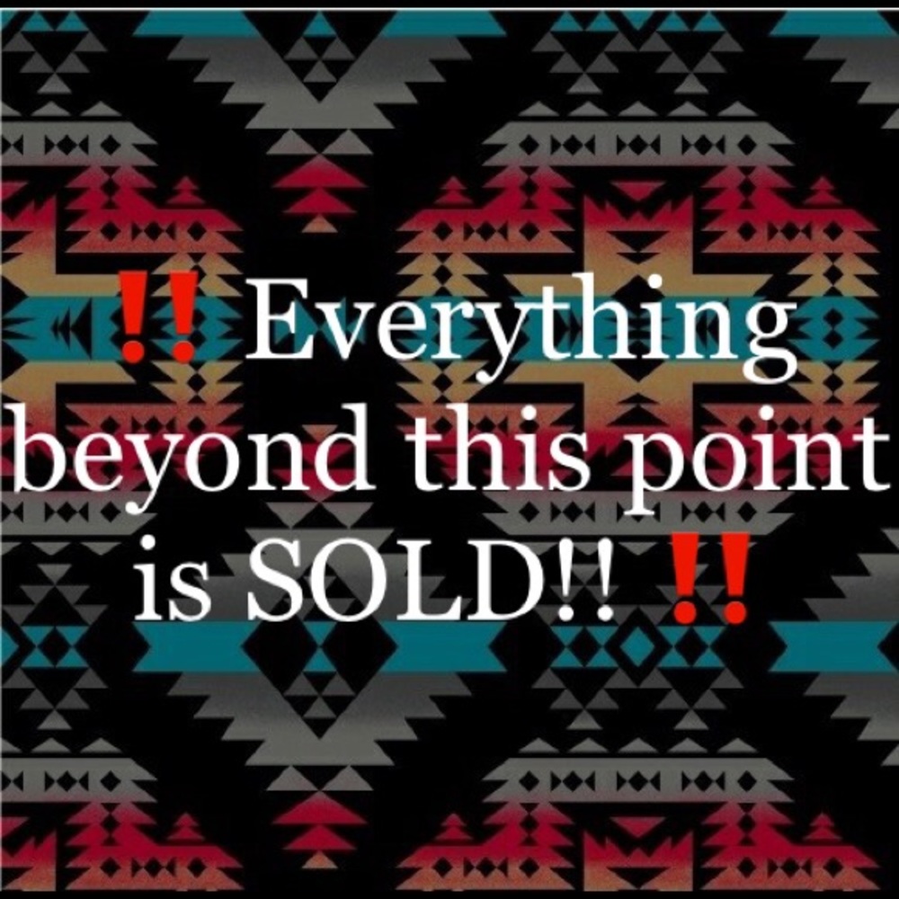 ‼️ SOLD ITEMS ‼️